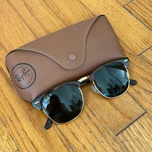 Ray bans polarized classic Club Master tortoise